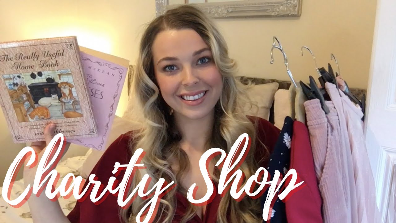 CHARITY SHOP HAUL UK // FEMININE FASHION, HOMEWARE & BOOKS // THRIFTING HAUL