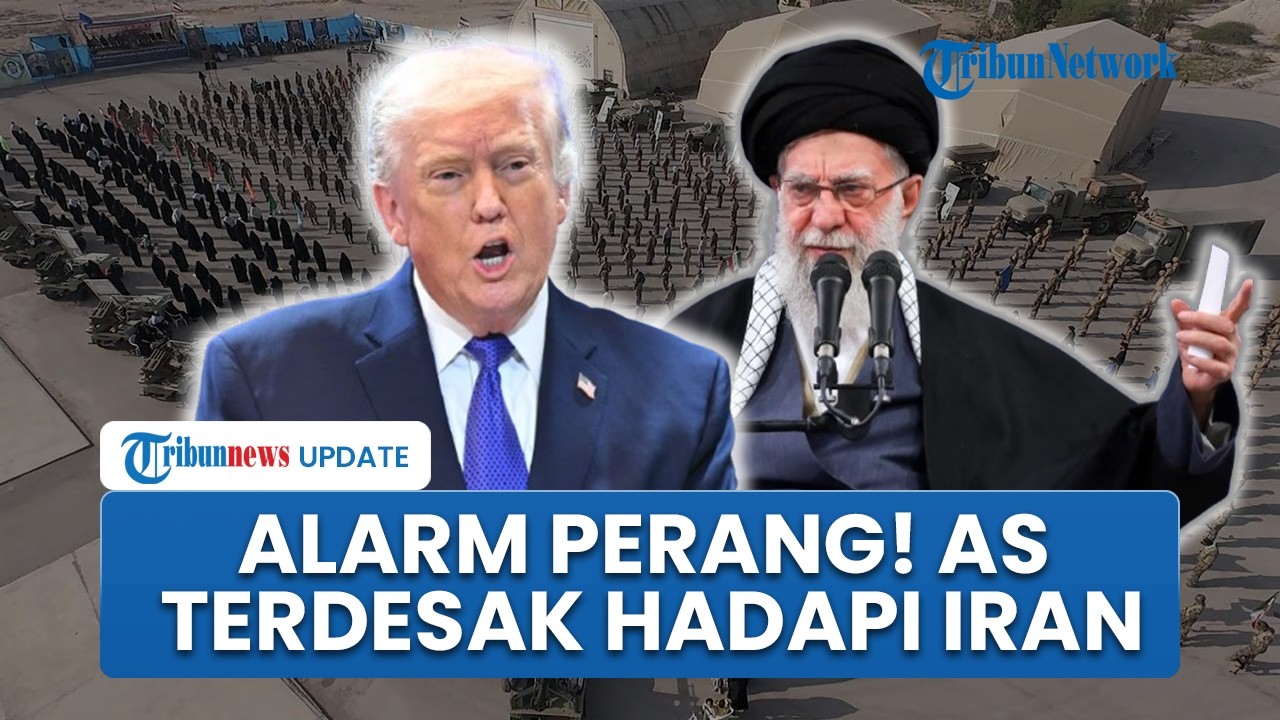 Rangkuman Konflik: AS di Ambang Perang! Sekutu Lawan Trump, Iran Pasang Kuda-Kuda, Khamenei Diburu