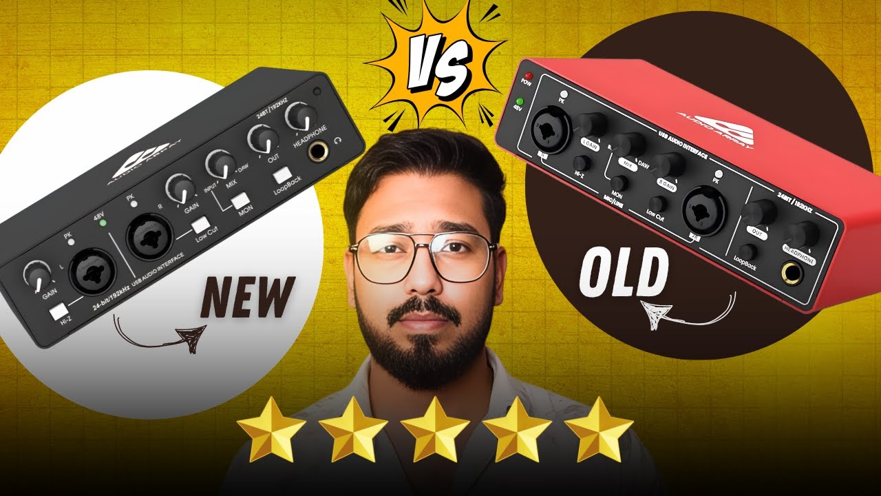 Budget Audio Interface Comparison AI04 - V2  (Hindi) | The PS Info
