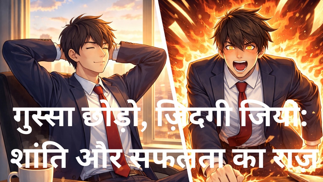 गुस्सा छोड़ो, ज़िंदगी जियो: शांति और सफलता का राज़