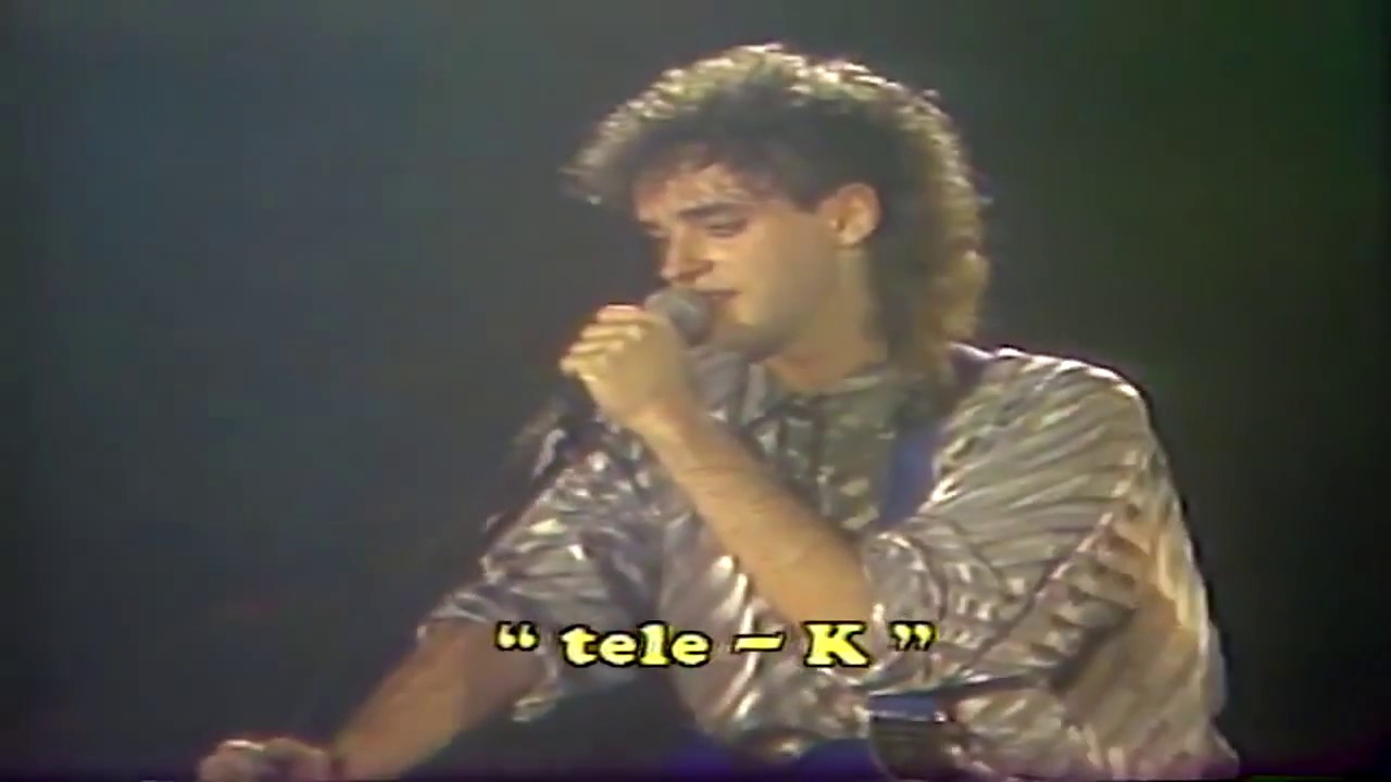 Soda Stereo - Telekinesis tv chile 1986