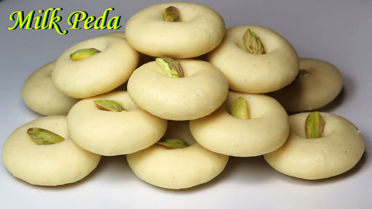 Milk Peda Recipe | Doodh Peda | Mawa Peda Recipe at home