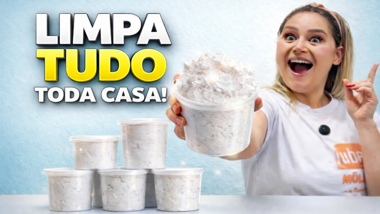 MOUSSE BOMBA DE LIMPEZA MULTIUSO 😱 | Um Produto Resolve Tudo na Casa Toda