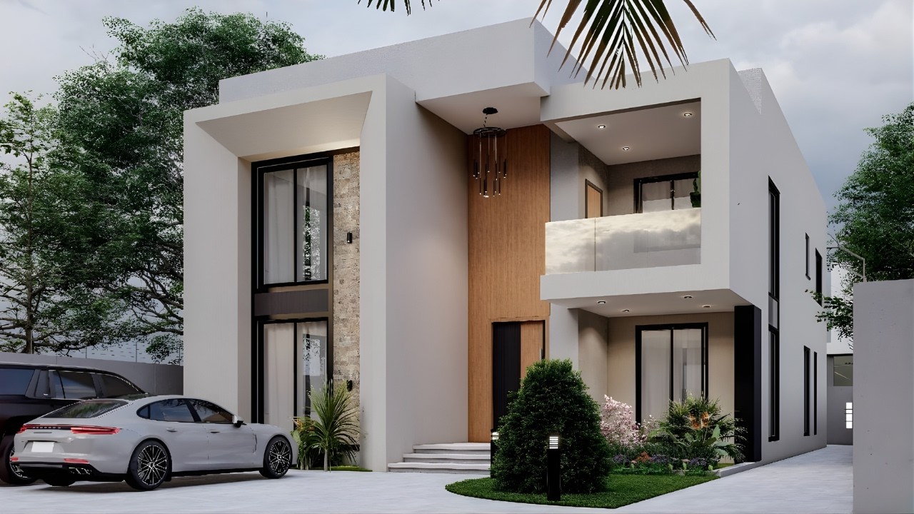 Modern House Design 4 Bedroom Luxury Home