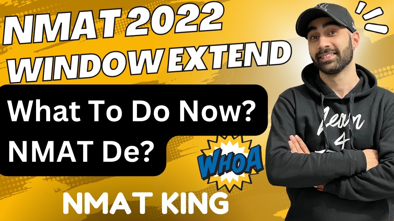 NMAT Exam Window Extension | From Jan Exam Starts | NMAT 2022 News #nmat