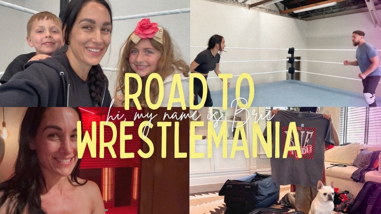 Неделя WrestleMania начинается ПРЯМО СЕЙЧАС: Мой путь в Вегас | Привет, меня зовут Бри!