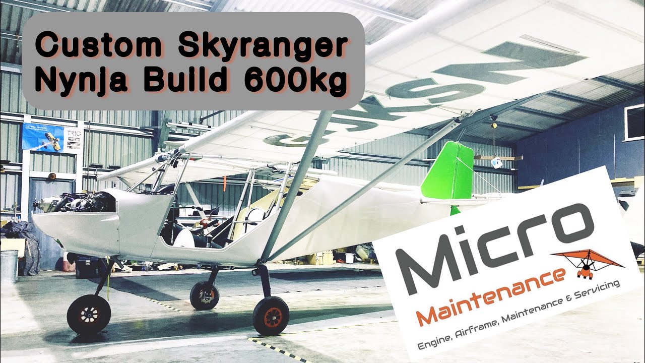 Skyranger Nynja, 600kg (LS spec) Covering the wings, Part 1: WingNuts Micro Maintenance S3 E3