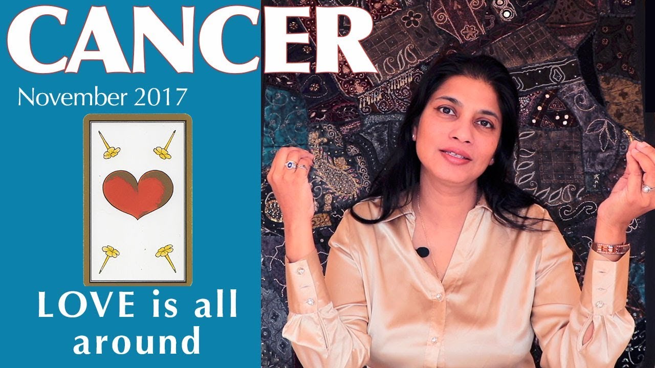 CANCER tarot reading November 2017 horoscope