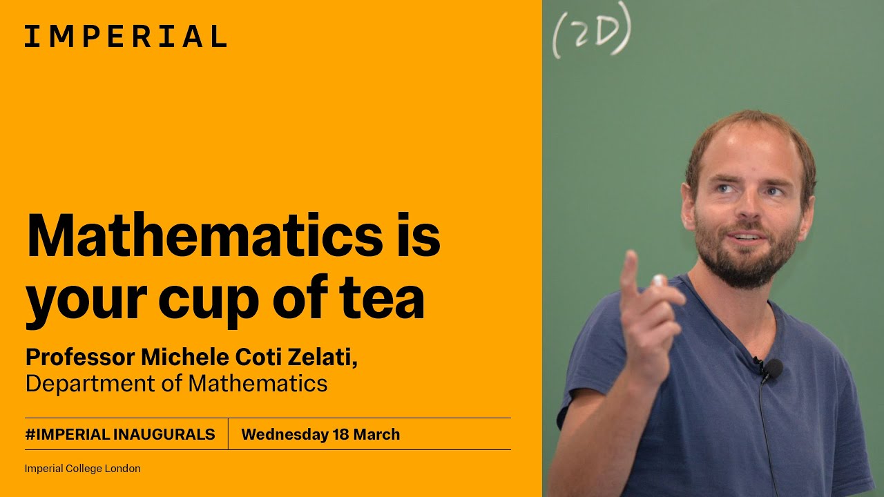 Mathematics is your cup of tea