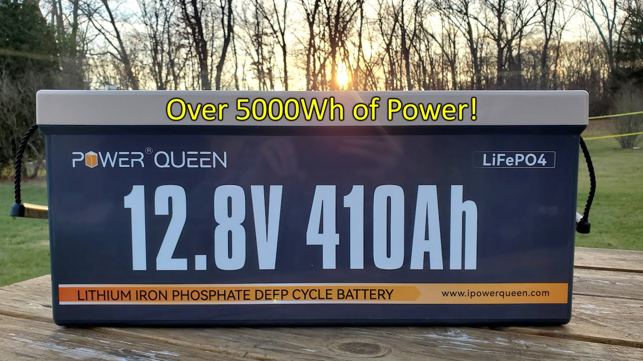 Massive 12V 410Ah LiFePO4 Battery by Power Queen, Review & Teardown