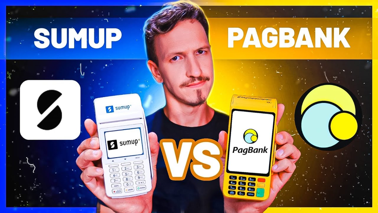 SUMUP ou PAGBANK - Qual a MELHOR MÁQUINA de Cartão 2024? Comparativo COMPLETO