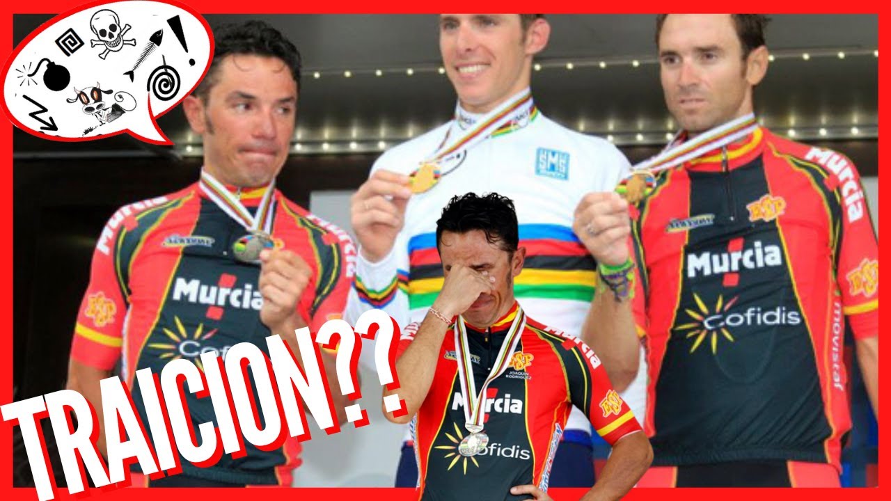 ¿Qué pasó entre PURITO y VALVERDE? - Campeonato del mundo de ciclismo Florencia 2013