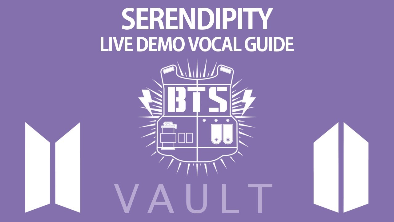 Serendipity - Live Demo Vocal Guide by Rap Monster aka RM [Kor-Rom-Eng]