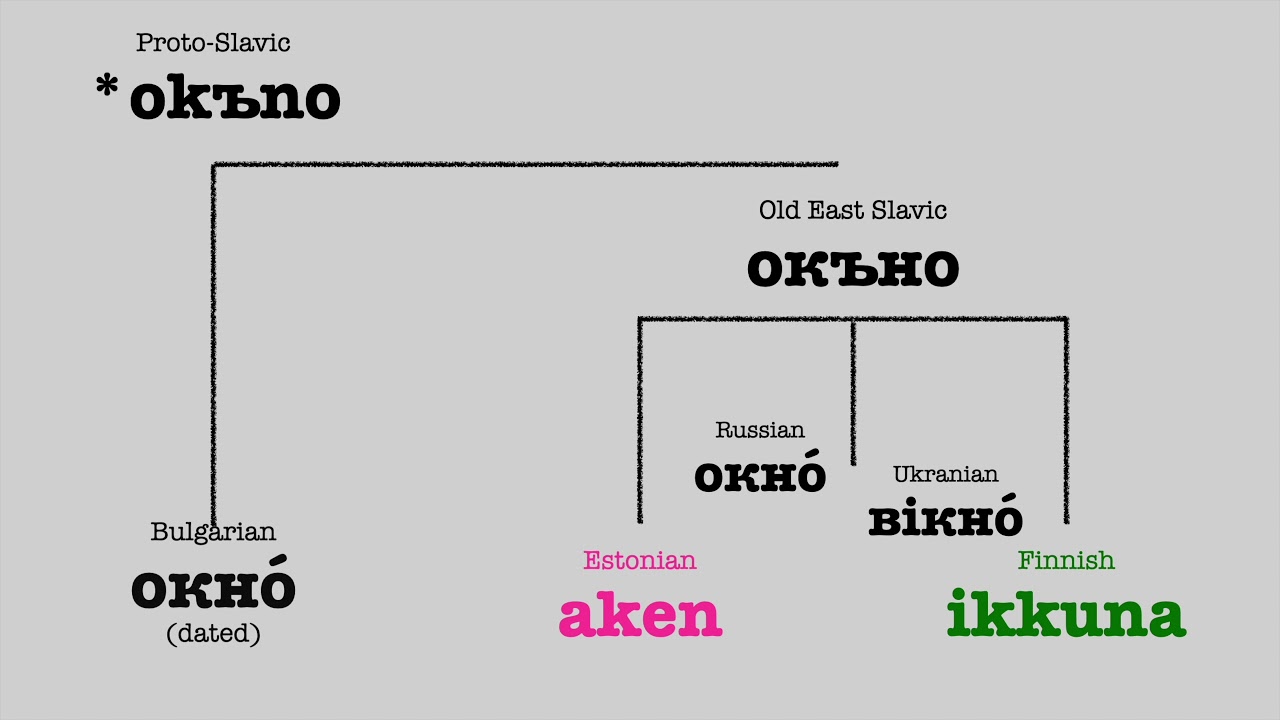 Uralic Languages Comparison: house