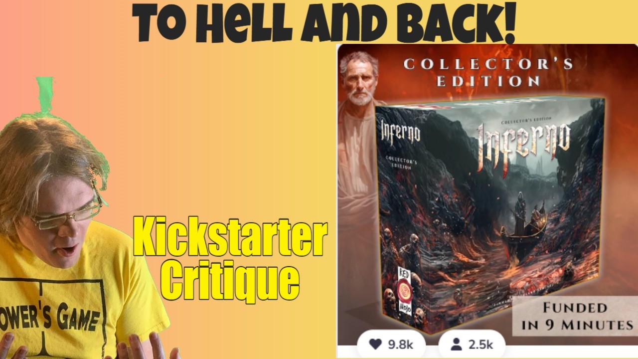 Обзор и рецензия на Inferno 1348 Deluxe и Inferno Deluxe Reprint с Kickstarter