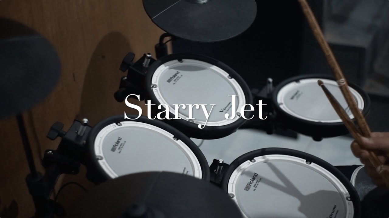 【DRUM COVER】 Starry Jet - Suisei Hoshimachi ( Hololive )