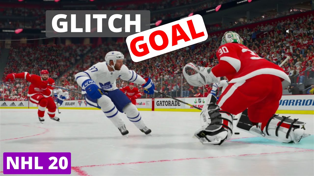 NHL 20 CHAMP #20 - THATS A GLITCH GOAL!!!  (One Handed Tuck)