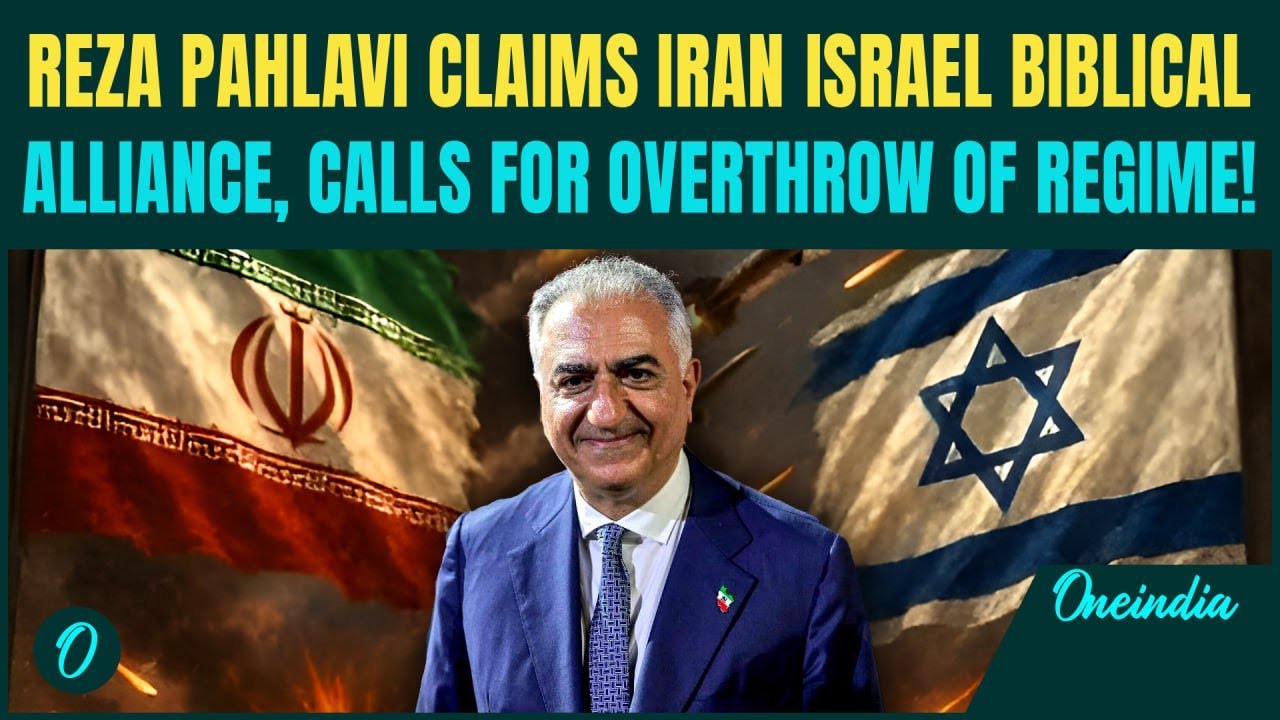 ‘Iran and Israel Share a Biblical Bond’: Reza Pahlavi PROVOKES Khamenei | ‘TOPPLE The Regime’