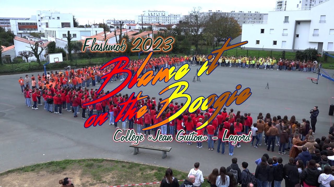 Flashmob 2023 : Blame It On the Boogie (The Jacksons) - Collège 
