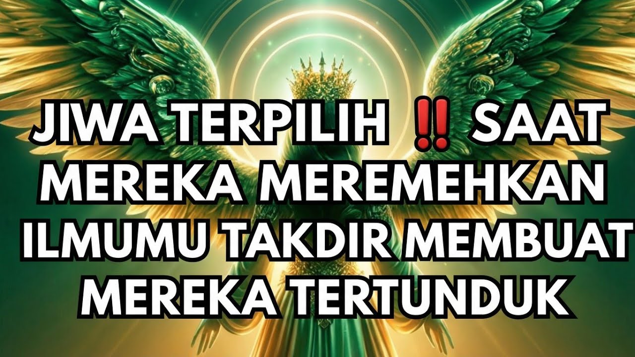 JIWA TERPILIH‼️ SAAT MEREKA MEREMEHKAN ILMUMU, TAKDIR MEMBUAT MEREKA TERTUNDUK TANPA DAYA....
