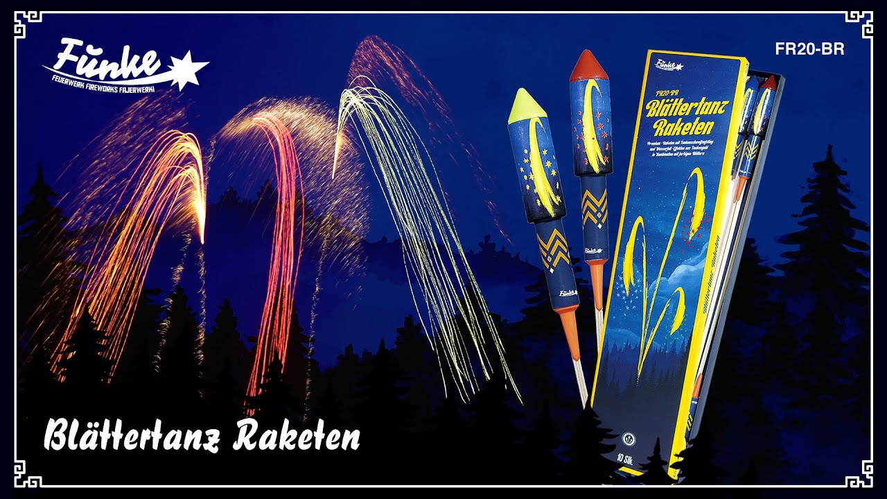 "Blättertanz-Raketen" - Falling Leaves rockets [Batch 2023]