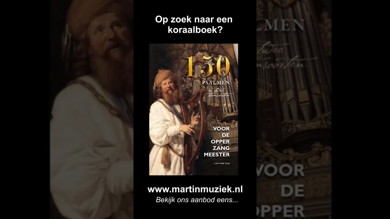 Op zoek naar een koraalboek? kijk op www.martinmuziek.nl voor ons complete aanbod.