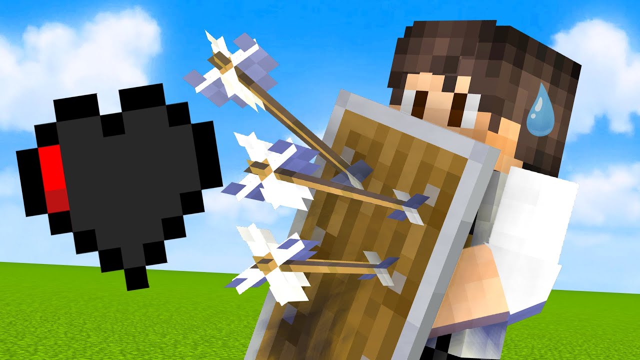 Minecraft Mit 1% Herzen Durchspielen