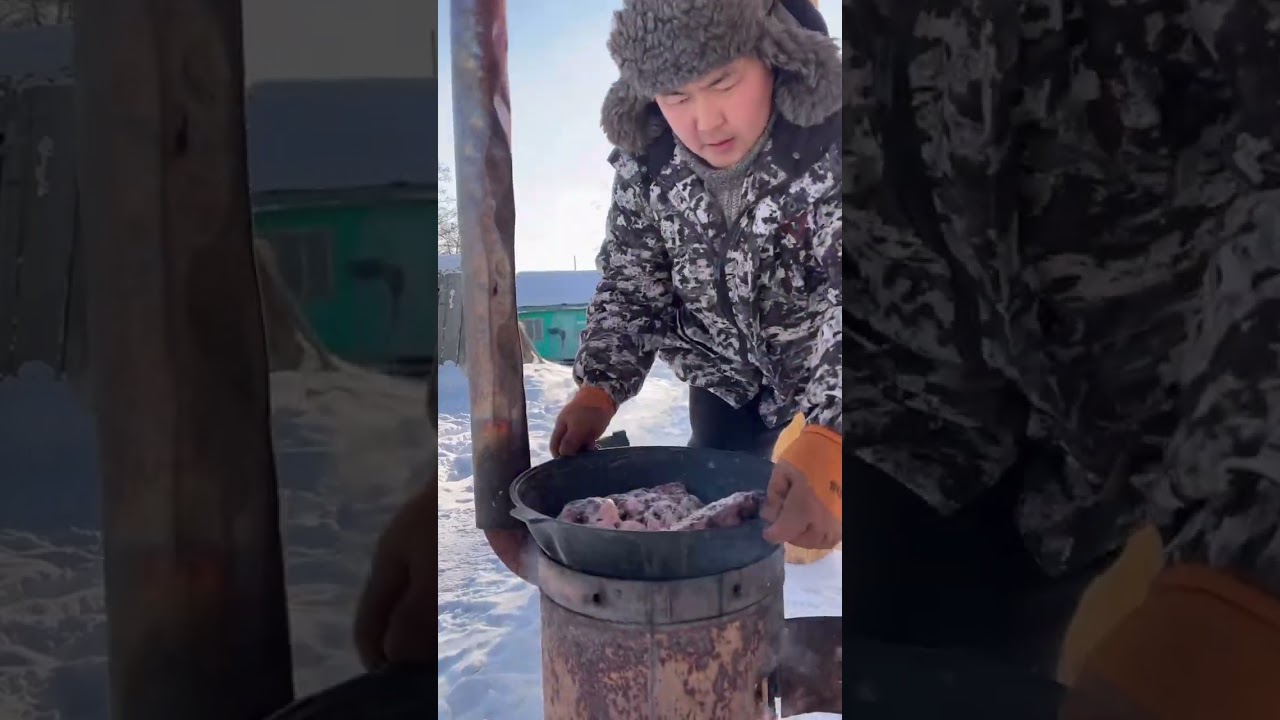 Offal, tasty and satisfying😋 / Потроха, вкусно и сытно😋 Village live, Yakutia❄️