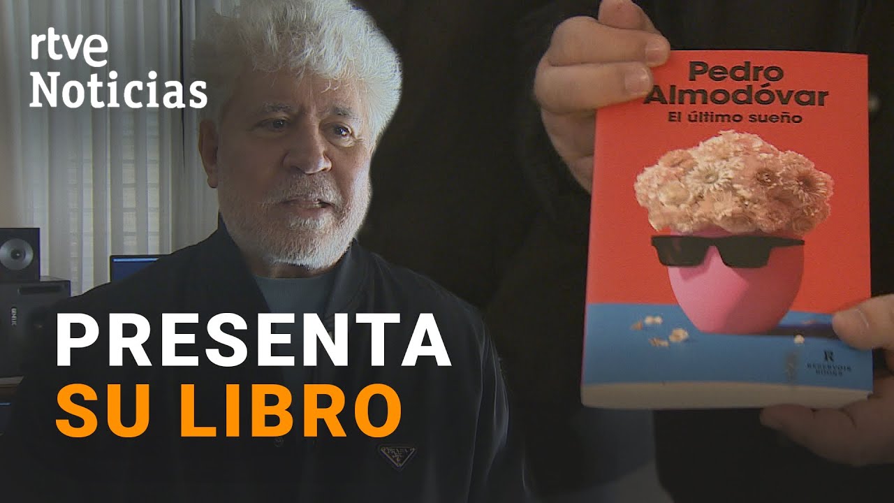 ALMODÓVAR presenta ' EL ÚLTIMO SUEÑO', relatos tras la MUERTE de su MADRE | RTVE Noticias