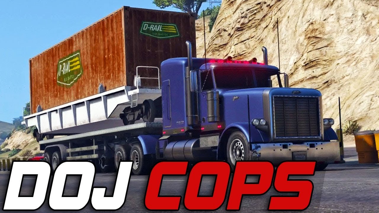 Dept. of Justice Cops #321 - Train Cargo Hauler (Criminal)