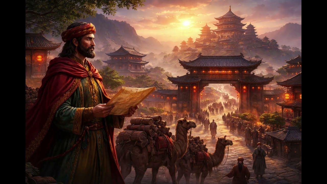 ماركو بولو في بلاد العجائب: قصة هادئة للاسترخاء قبل النوم