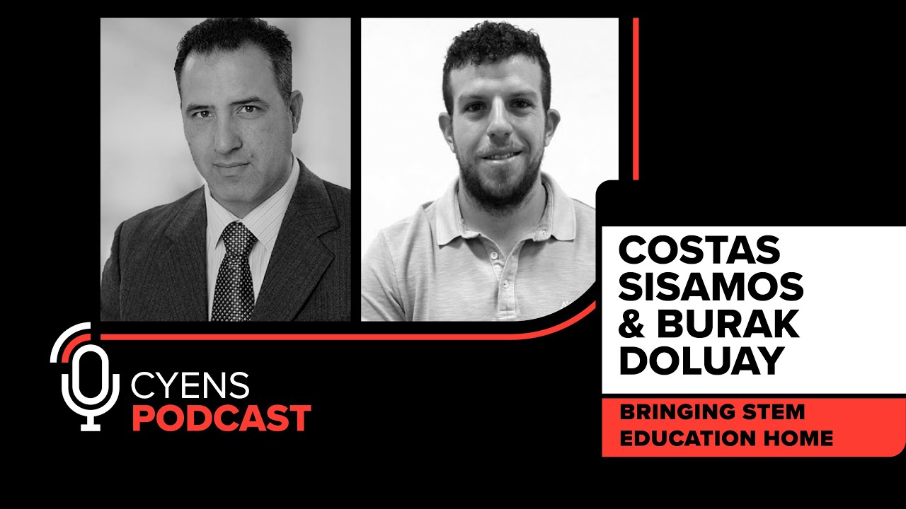 Bringing STEM Education Home - ENGINO - Costas Sisamos | CYENS Podcast Ep. 22