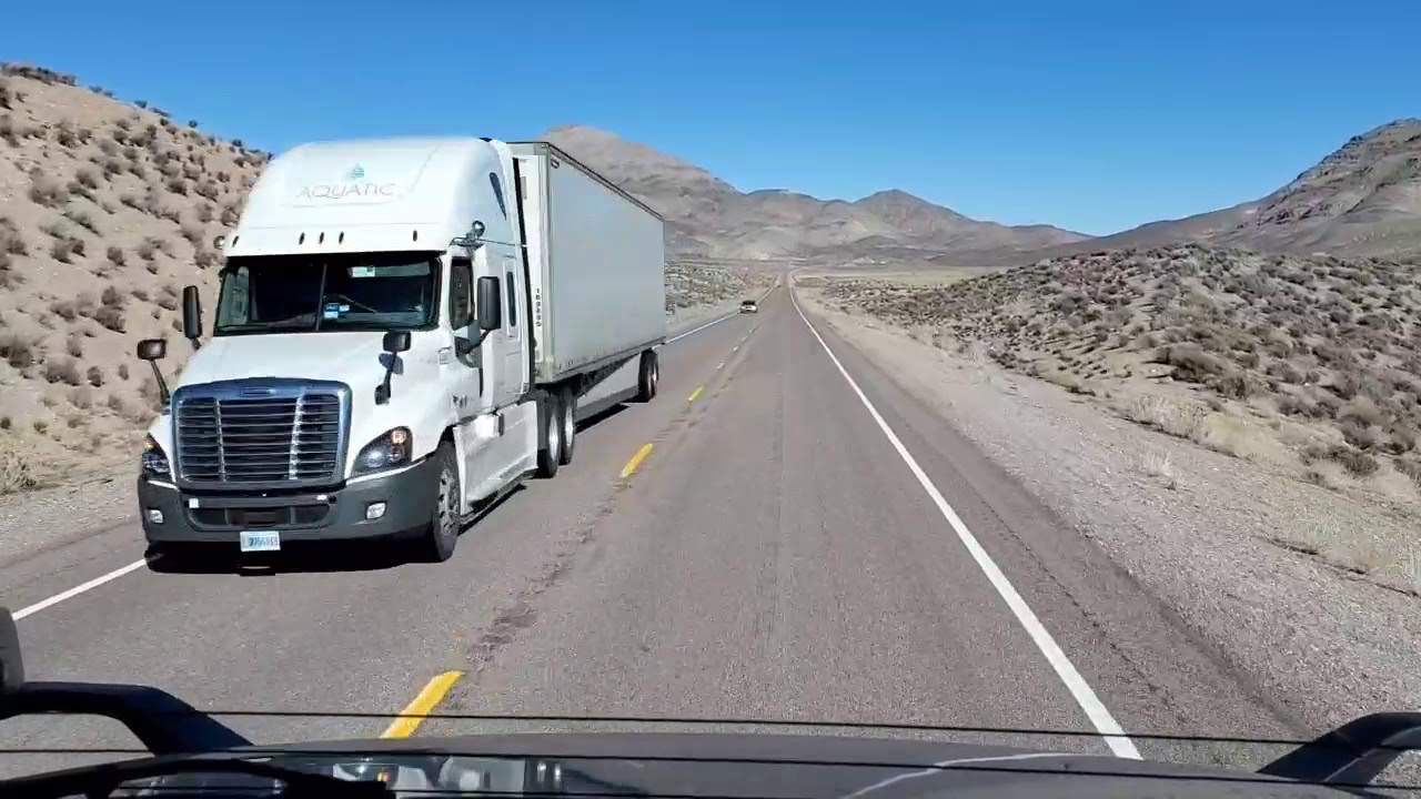 Cruising The Desert of Nevada on Hwy 93 on Our Way to Nampa ID.. Oh I'm Telling!!