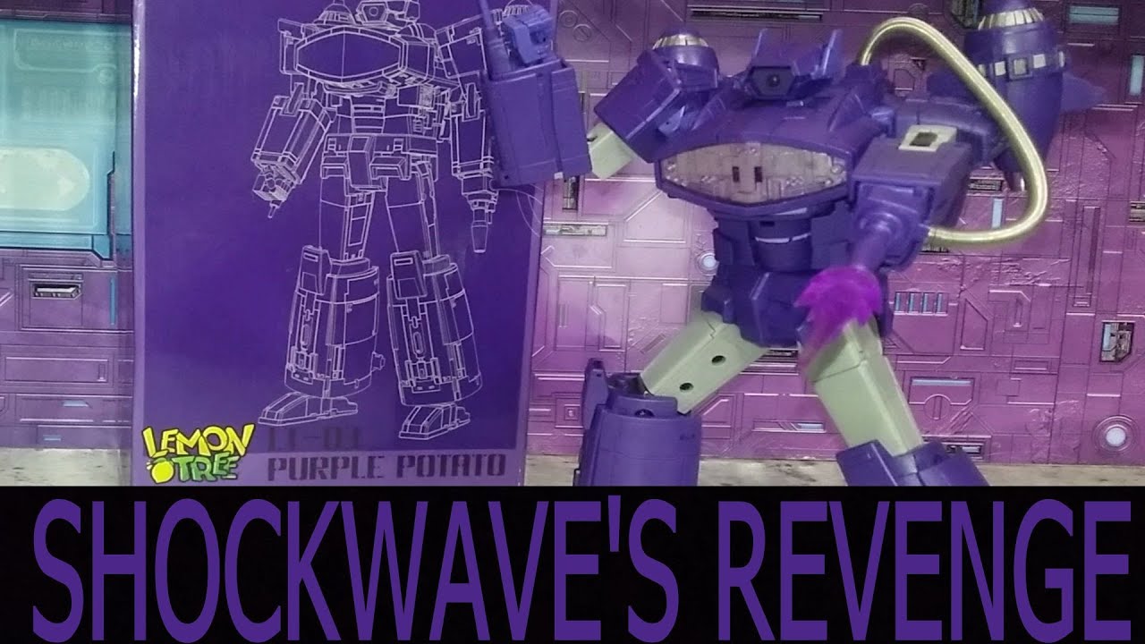 Lemontreetoys LT-03 Shockwave Purple Potato Decepticon Starship Revenge