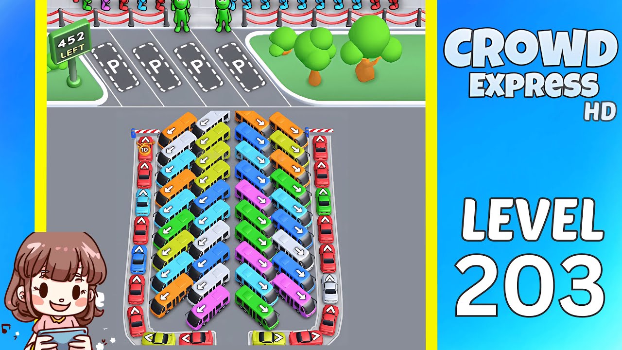 Crowd Express Level 203 Solution Walkthrough