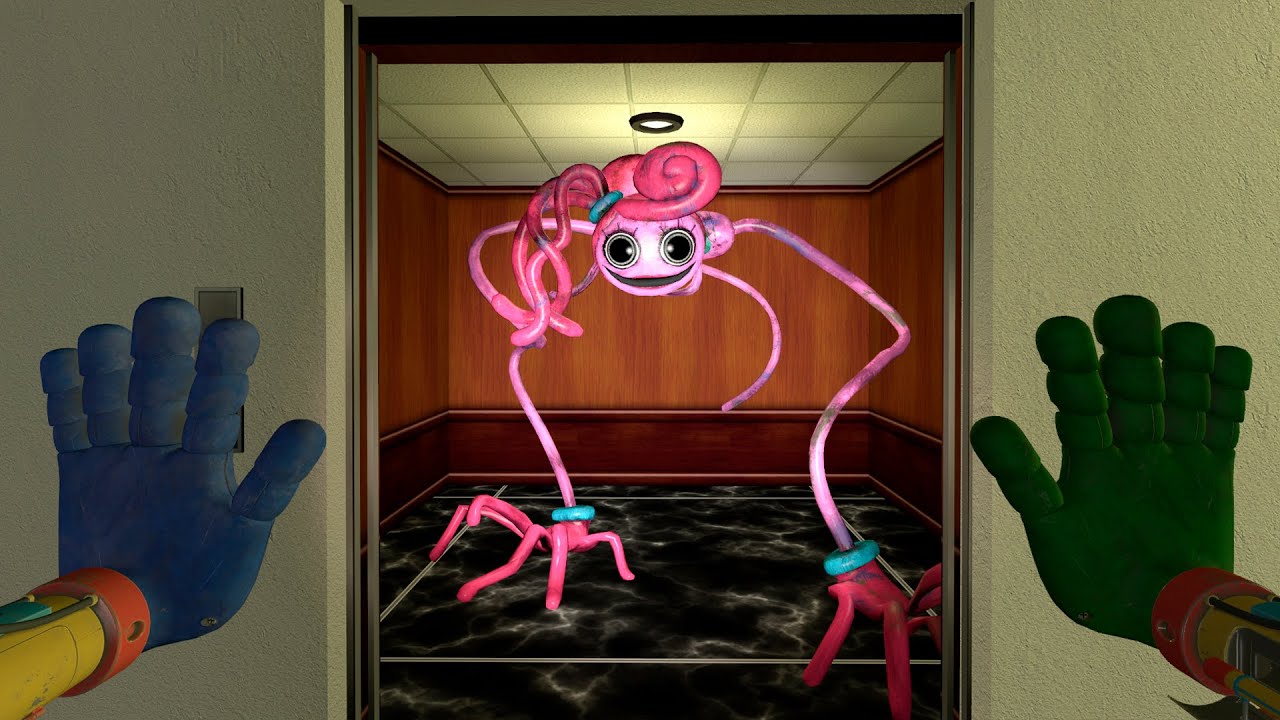 I Found MOMMY LONG LEGS IN THE ELEVATOR IN LIMINAL HOTEL | Garry's Mod | Poppy Playtime