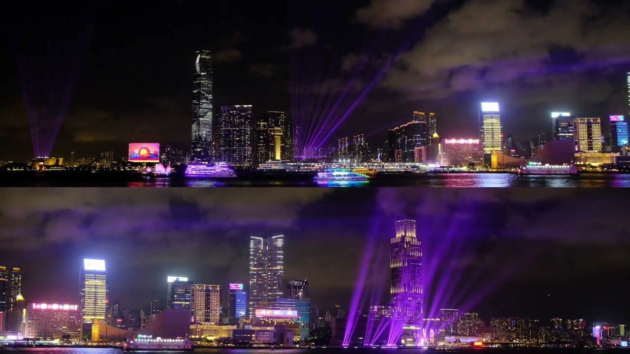 A Symphony of Lights V5 - Hong Kong Harbour Fiesta Kowloon 2022-07