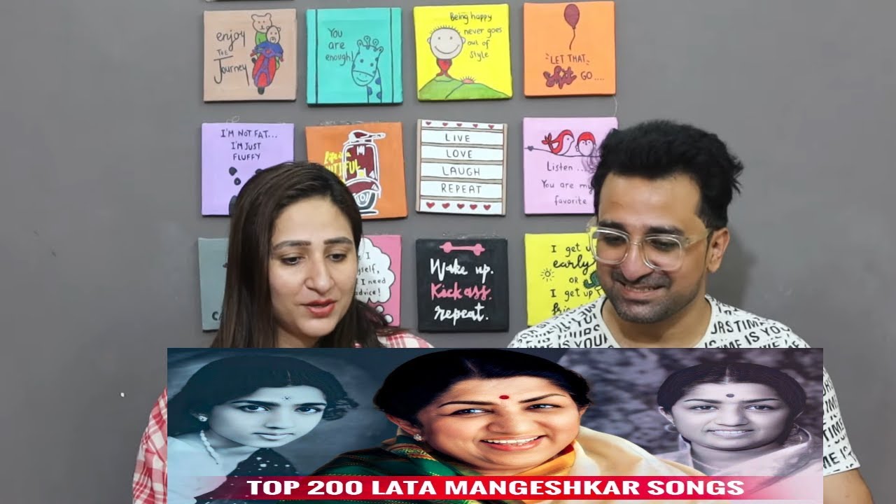 Pak Reacts to Top 200 Lata Mangeshkar Songs | Random Ranking | SangeetVerse