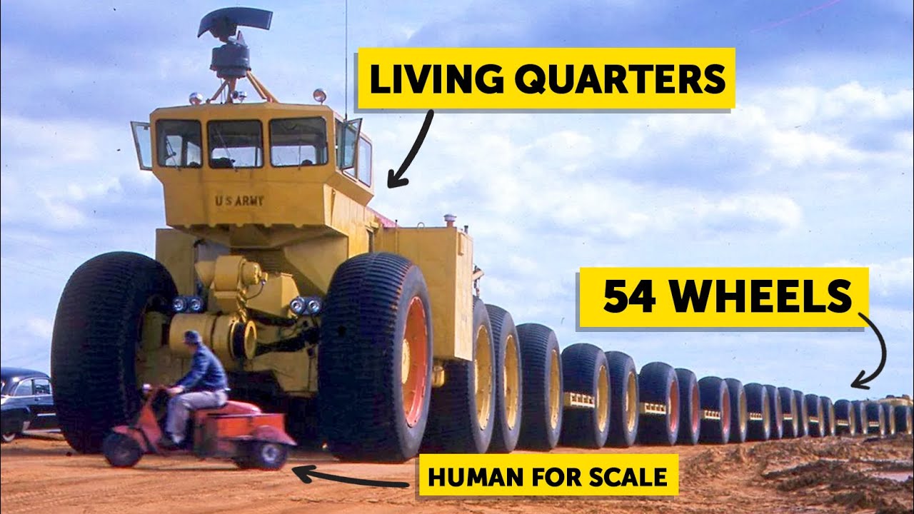 The World's Largest Overland Vehicles - LeTourneau's Land Trains