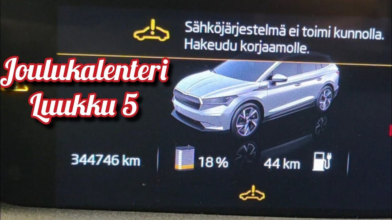 Joulukalenteri luukku 5 : Skodaan pikku perus parannus