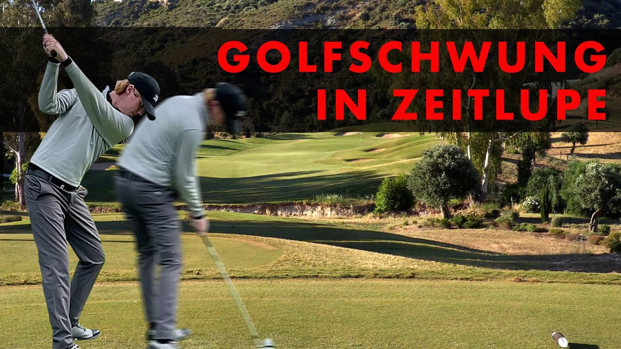 Golfschwung in Zeitlupe: optimales Lernen durch richtige Schwungvorstellung
