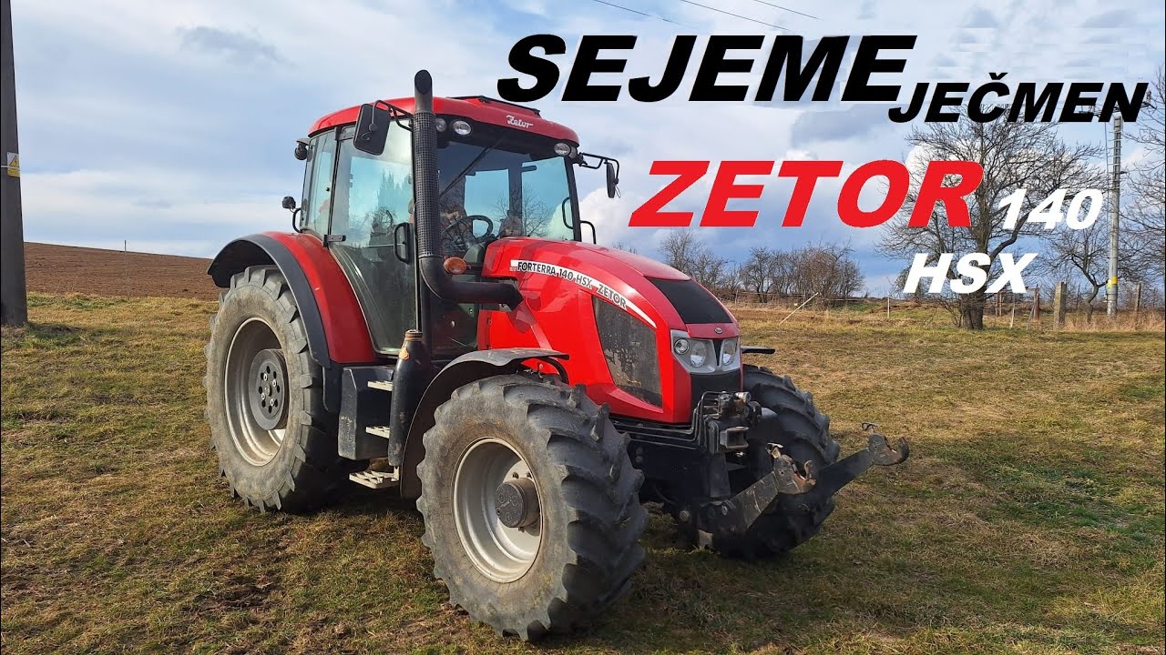 Zetor Forterra 140HSX Setí Ječmene