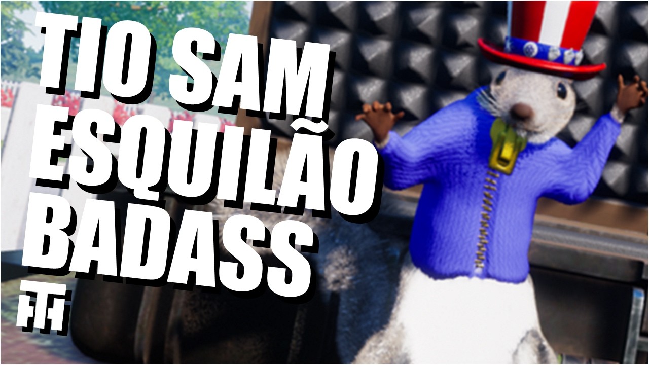TIO SAM ESQUILÃO BADASS - Squirrel with a Gun