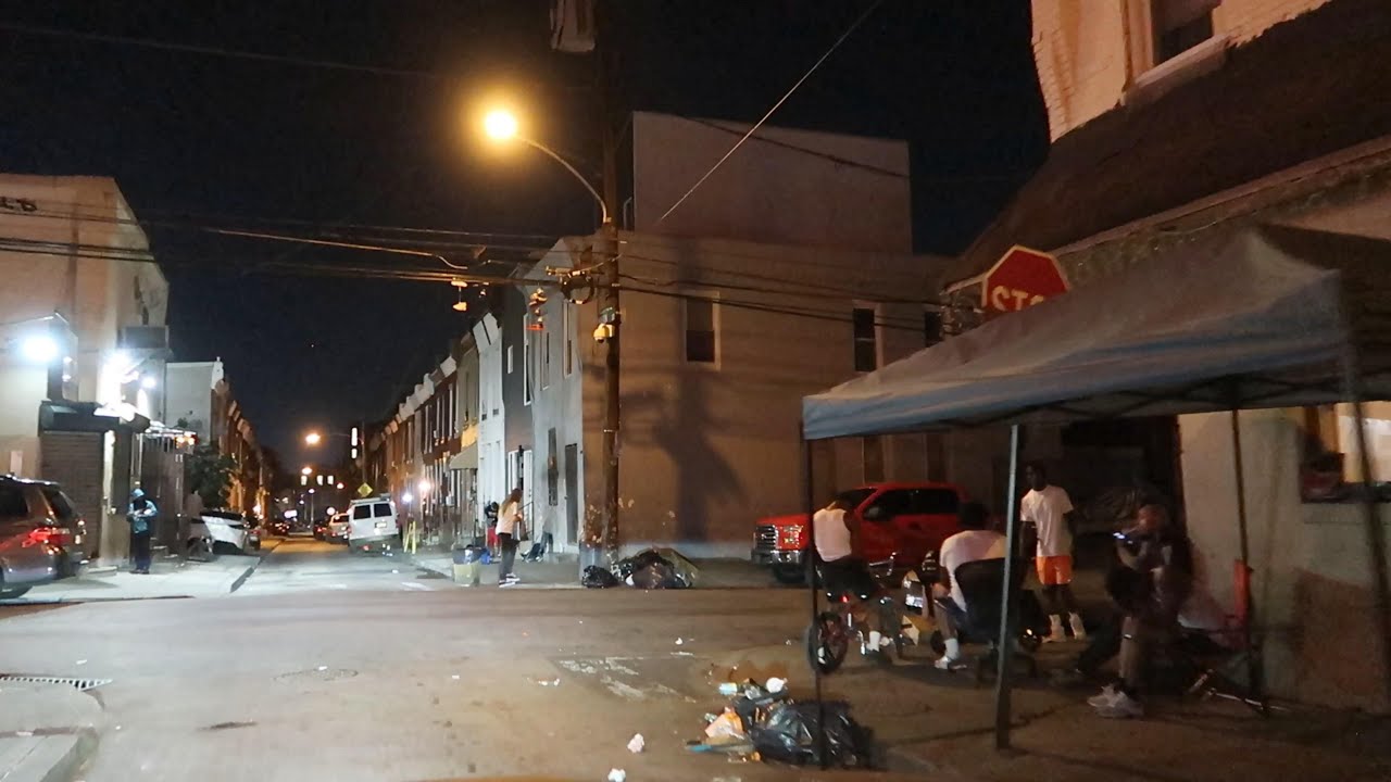 AMERICA'S FILTHIEST STREETS AT NIGHT / PHILADELPHIA, PA