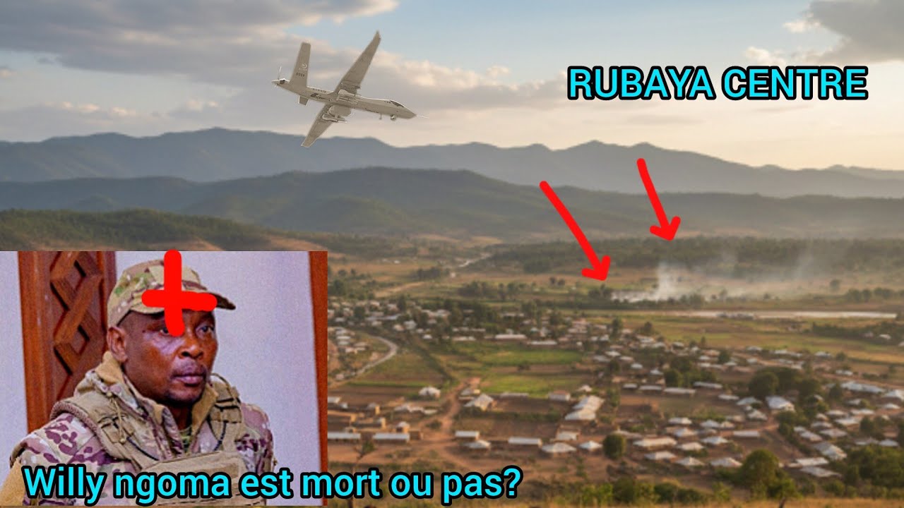 24_02 HIZI HAPA HABARI ZA KWELI KUUSU KIFO CHAKE WILLY NGOMA COL.WA AFC/M23 PALE RUBAYA APIGWA DRONE
