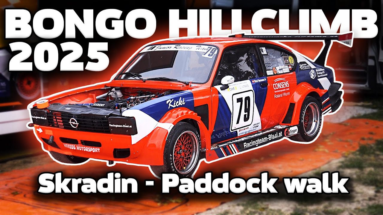 Bongo HillClimb Monsters 2025 | Скрадин, Хорватия | Paddock Walk | Лучшие моменты пятницы