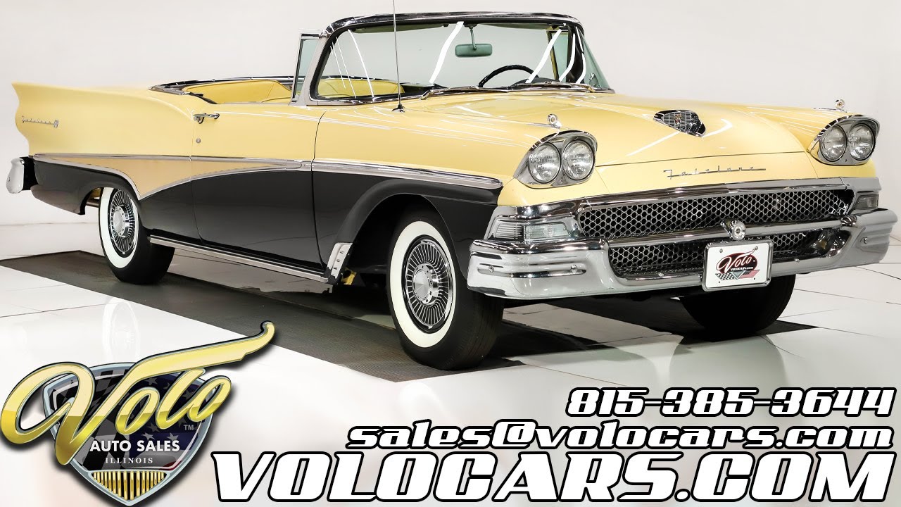 1958 Ford Fairlane 500 Skyliner for sale at Volo Auto Museum (V20491)