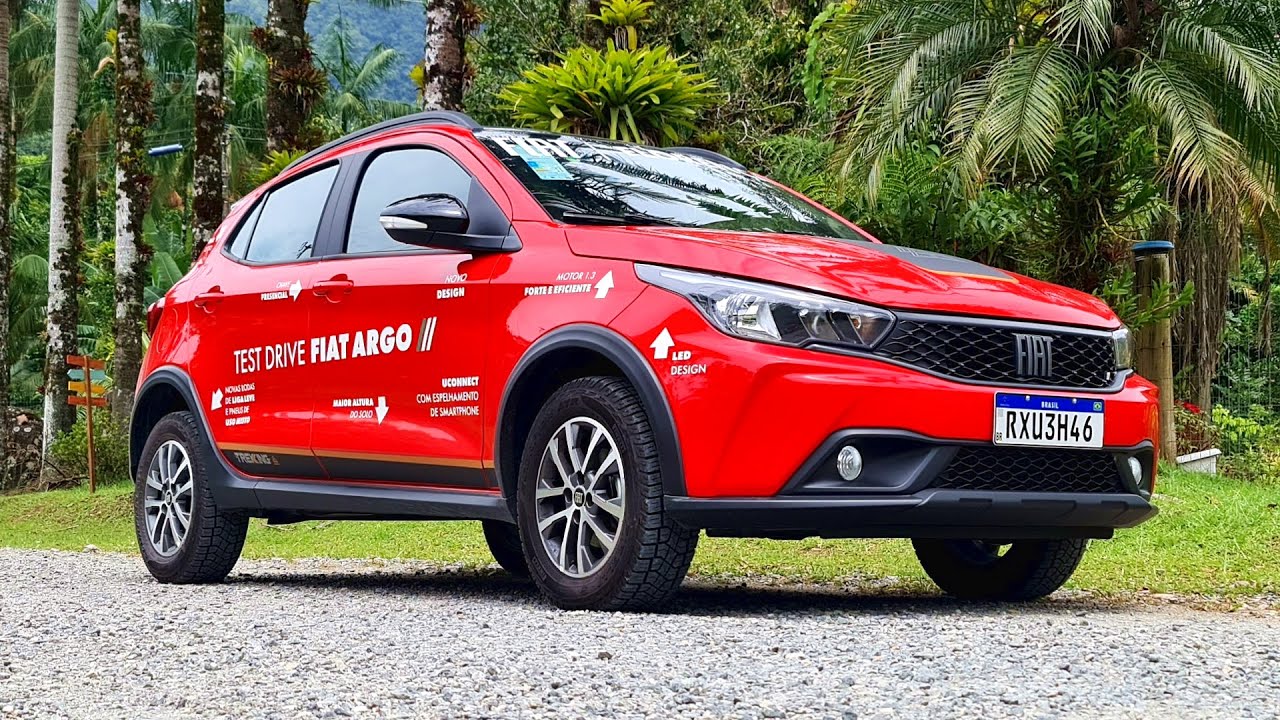 Fiat Argo Trekking 2023 faz 17km/l - TEST DRIVE COMPLETO + VALOR DE PARCELA