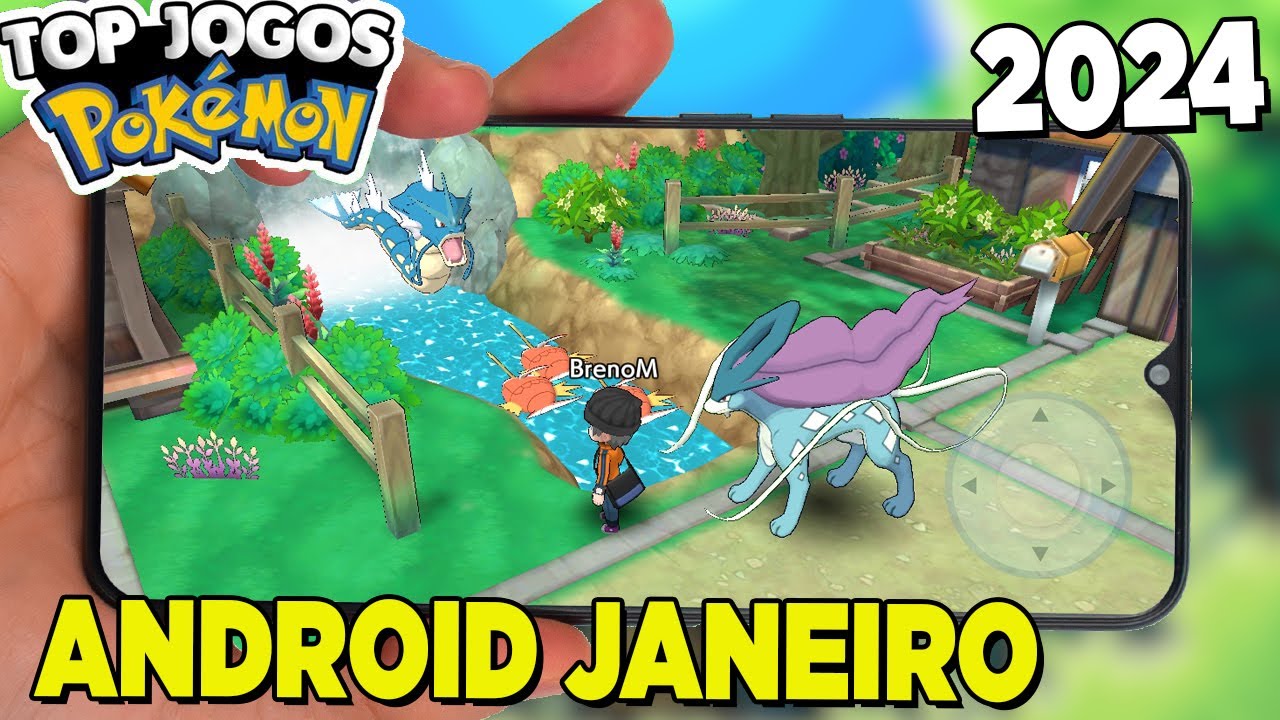 TOP 5 MELHORES JOGOS DE POKÉMON PARA ANDROID E IOS JANEIRO 2024