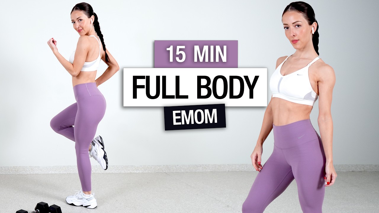 🔥 Rutina EMOM de 15 o 30 minutos para un cuerpo completo 💪#fullbodyworkout